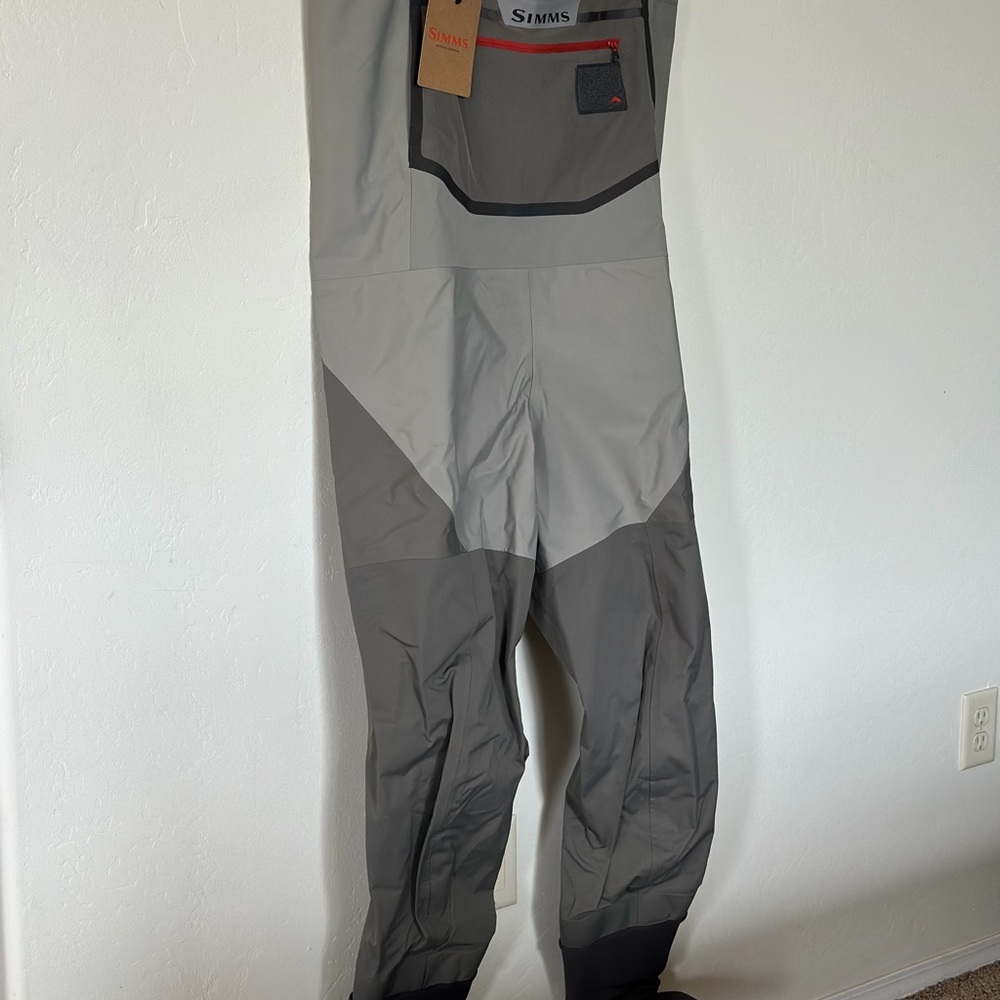 Simms Two-Tone Gray Men's Freestone Waders - Picture 3 of 8